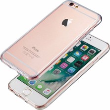 TahTicMer Apple iPhone 8 Plus Kılıf Ön Arka Komple Koruma Silikon Fullbody