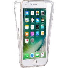 TahTicMer Apple iPhone 6s Plus Kılıf Ön Arka Komple Koruma Silikon Fullbody