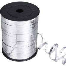 Balonevi Balon Evi Metalize Gümüş Rafya 8 x 200 mm