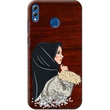 Kilif Madeni Huawei Honor 8X İslami TaSarım Telefon Kılıfı