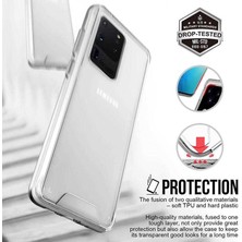 Coverzone Samsung Galaxy S20 Plus Kılıf Opacity Silikon Şeffaf