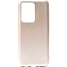 Coverzone Samsung Galaxy S20 Kılıf Premier Silikon Kılıf Gold