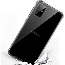 Coverzone Samsung Galaxy S20 Kılıf Ultra Nitro Dört Köşeli Koruma Anti Shock Silikon Kılıf + 5D Nano