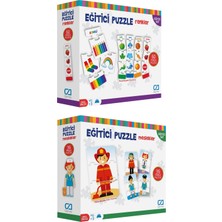 Ca Games 2'li Eğitici Puzzle SetI(5028-5030)