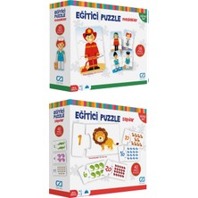 Ca Games 2'li Eğitici Puzzle SetI(5030-5031)