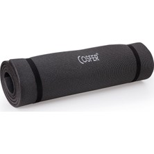 Cosfer 10 mm Pilates ve Yoga Minderi Siyah