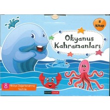 Okyanus Kahramanları Hikaye Seti + Değerlendirme Testi (8 Kitap) - 6 - 9 Yaş