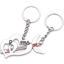 new life promosyon nl Sevgili Temalı Metal Anahtarlık