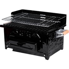 Gökçelik Cemre C-09 Mangal - 28X43 - Pervazlı - Yağdanlıklı - Tel Izgaralı