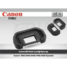 Tewise Canon Eb Vizör Lastiği Eyecup 40D/50D/60D/70D/80D/6D