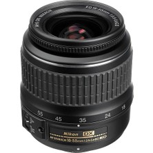 Nikon Af-S 18-55 mm Vr II Objektif (Distribütör Garantili)