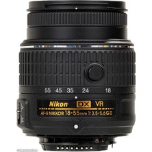 Nikon Af-S 18-55 mm Vr II Objektif (Distribütör Garantili)