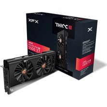 XFX AMD Radeon RX 5500 XT THICC II Pro 8GB GDDR6 128Bit DX12 Gaming Ekran Kartı RX-55XT8DFD6