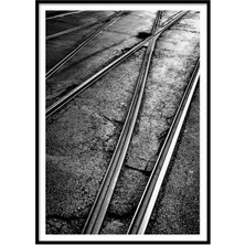 Beril Yamaç Design Studio Rails Siyah Beyaz Fotoğraf Poster