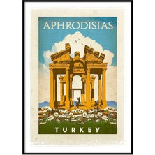 Beril Yamaç Design Studio Aphrodisias Vintage Reprodüksiyon Poster