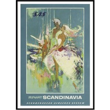 Beril Yamaç Design Studio İskandinavya Vintage Reprodüksiyon Poster