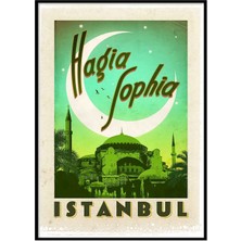 Beril Yamaç Design Studio İstanbul Ayafosya Vintage Reprodüksiyon Poster