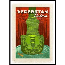 Beril Yamaç Design Studio Yerebatan Vintage Reprodüksiyon Poster