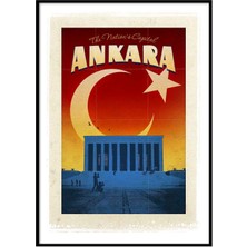Beril Yamaç Design Studio Ankara Vintage Reprodüksiyon Poster