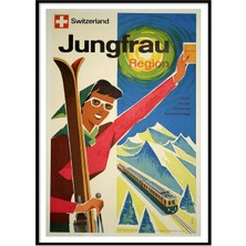 Beril Yamaç Design Studio Switzerland TWA Vintage Reprodüksiyon Poster