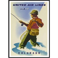 Beril Yamaç Design Studio Colorado Vintage Reprodüksiyon Poster