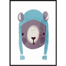 Beril Yamaç Design Studio Ayıcık Bebek Odası İllüstrasyon Poster