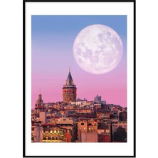 Beril Yamaç Design Studio Galata İllüstrasyon Poster