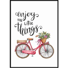 Beril Yamaç Design Studio Vintage Bisiklet Motto Poster