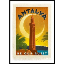 Beril Yamaç Design Studio Antalya Vintage Reprodüksiyon Poster