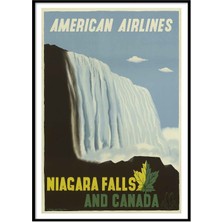Beril Yamaç Design Studio Niagara Vintage Reprodüksiyon Poster
