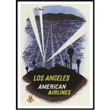 Beril Yamaç Design Studio Los Angeles AA Vintage Reprodüksiyon Poster
