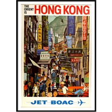 Beril Yamaç Design Studio Hong Kong  Vintage Reprodüksiyon Poster