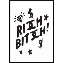 Beril Yamaç Design Studio Rich Tipografik Poster