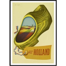 Beril Yamaç Design Studio Holland Vintage Reprodüksiyon Poster