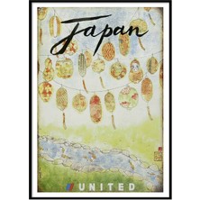 Beril Yamaç Design Studio Japan Vintage Reprodüksiyon Poster