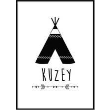 Beril Yamaç Design Studio İsme Özel Çoçuk Odası Posteri