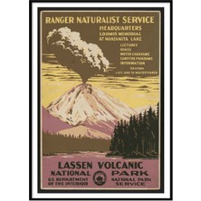 Beril Yamaç Design Studio Lassen Vintage Reprodüksiyon Poster