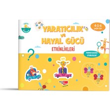 Evde Etkinlik Kitap Seti -4 - 6 Yaş(Düşünme Becerileri, Mantık ve Muhakeme, Yaratıcılık ve Hayal Gücü)