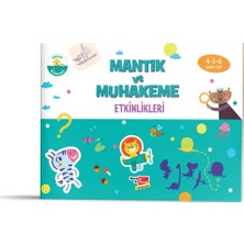 Evde Etkinlik Kitap Seti -4 - 6 Yaş(Düşünme Becerileri, Mantık ve Muhakeme, Yaratıcılık ve Hayal Gücü)