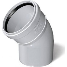 Fırat Pvc 100 x 45° Açık Dirsek