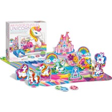 Junoo AR Floor Puzzles Unicorn Aplikasyon Destekli Arttırılmış Gerçeklik Oyunu