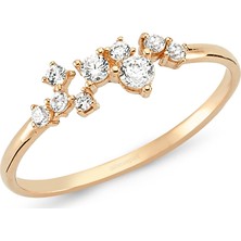 Altınsepeti Rose Altın Gece ve Yıldızlar Yüzük AS378YZR2