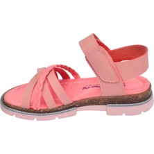 Kiko Şb 2469 78  Kız Çocuk Sandalet Terlik Somon