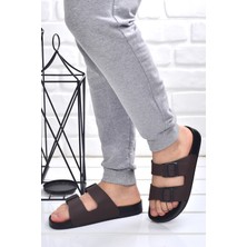 Ceyo Bermuda M2 Günlük Yürüyüş  Erkek Terlik Kahverengi