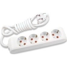 Viko 4 lü 3 Mt Kablolu Grup Priz Klemensli