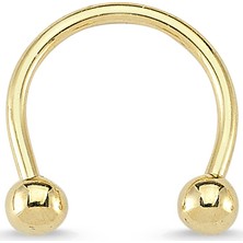 Altınsepeti Altın Toplu Septum Piercing AS23PC