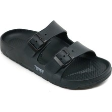 Twigy Jessica İki Tokalı Eva Hafif Erkek - Kadın Terlik