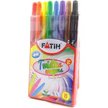 Fatih Twisties Crayon 8'Li Boya Kalemi