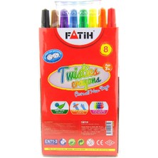 Fatih Twisties Crayon 8'Li Boya Kalemi