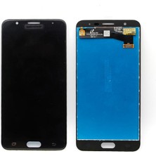 Ekranbaroni Samsung J7 Prime G610 LCD Ekran Dokunmatik Cam Revize Siyah